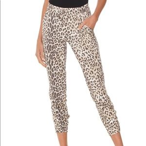 ISO Chaser Animal Print Leopard Jogger Pant - Size L Large